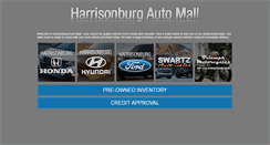 Desktop Screenshot of harrisonburgautomall.com